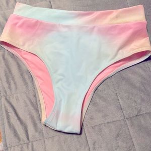 Alpine butterfly swim cheeky high waisted swim bottoms